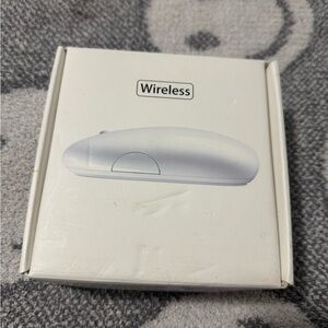 Wireless apple White Mouse